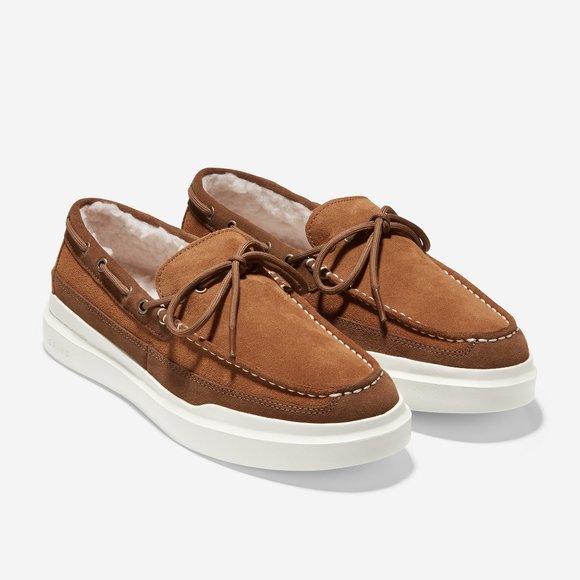 Cole Haan Men\'s GrandPro Rally Tan Suede Moccasin -Shoe 11.5M New in Box main image 9